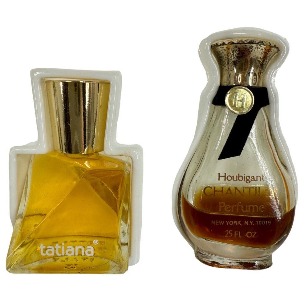 RARE Vintage Printemps 1979 COSMETIQUE's Luxury Designer Mini Perfume Gift Set - Picture 9 of 16